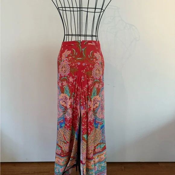 Spell & The Gypsy Collective Lotus Split Skirt Boho Bohemian Maxi Skirt Sz XS - Picture 4 of 9